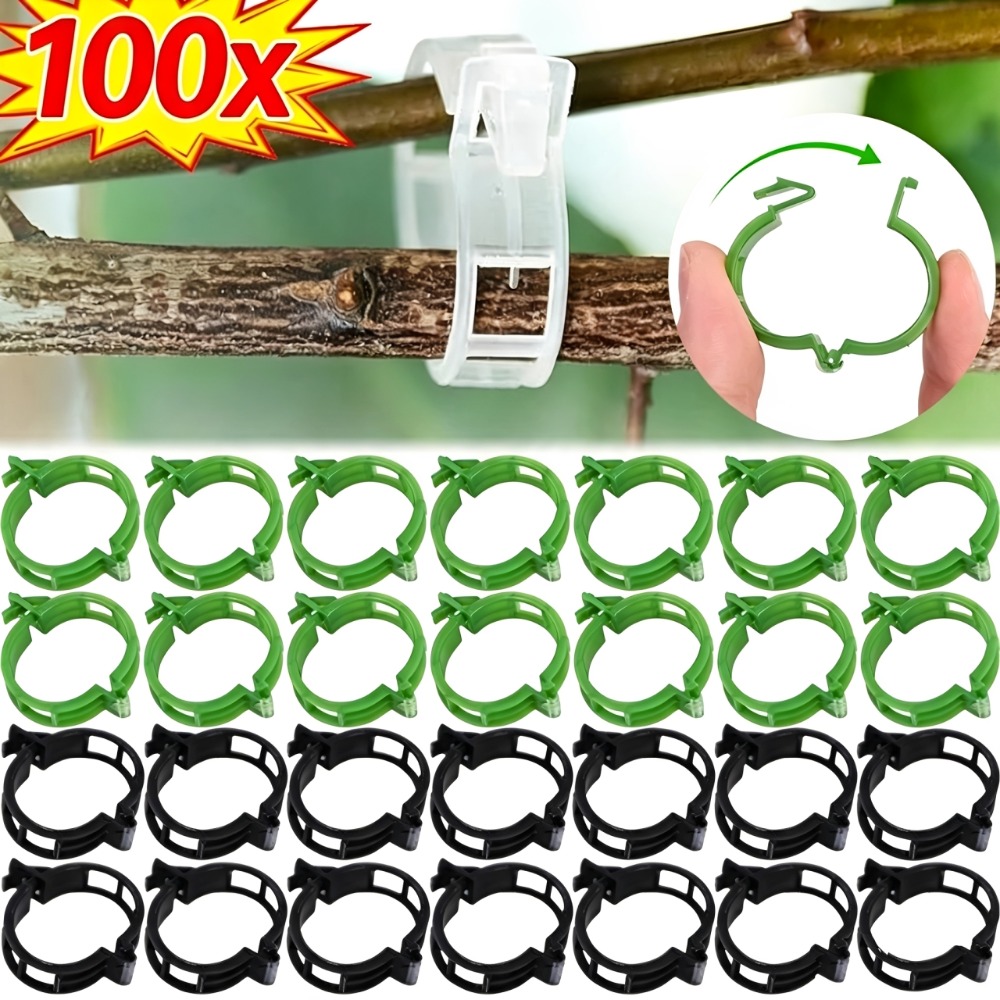 100/10 шт. пластиковых зажимов – обзор и цена Plant Parent Tools